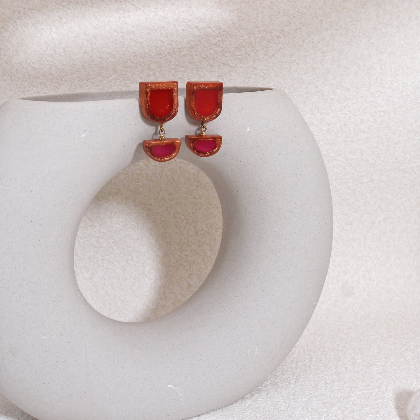 FARA Mini Exquisite Handpainted Earrings