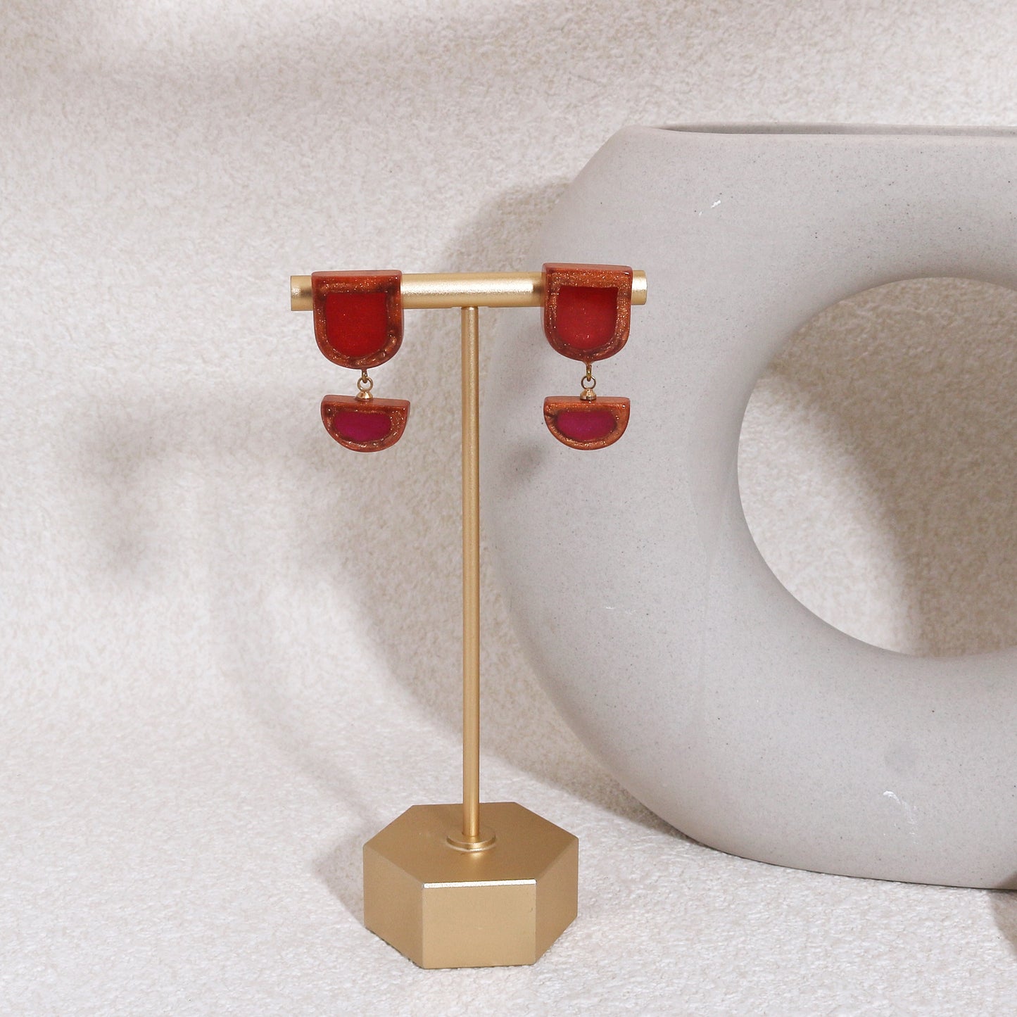 FARA Mini Exquisite Handpainted Earrings