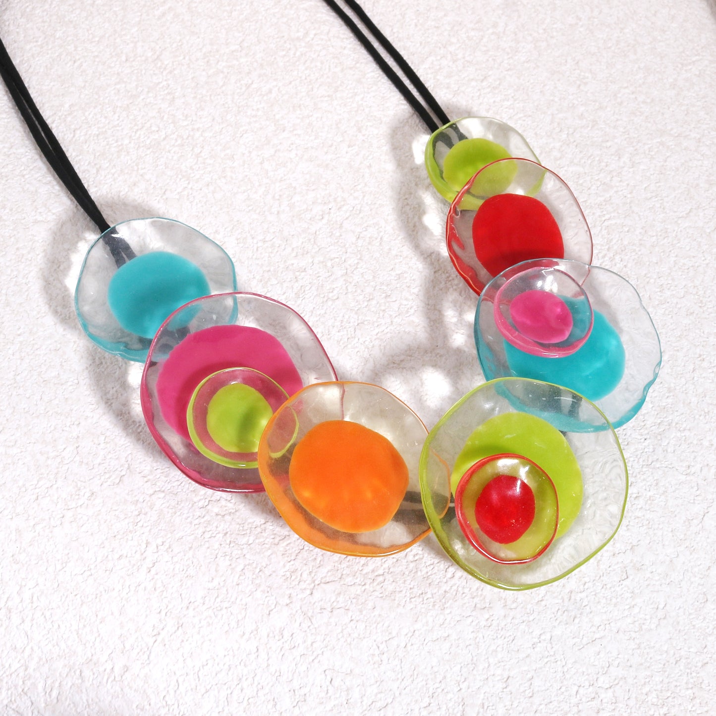 PRUE Multi Color Hyacinth Necklace