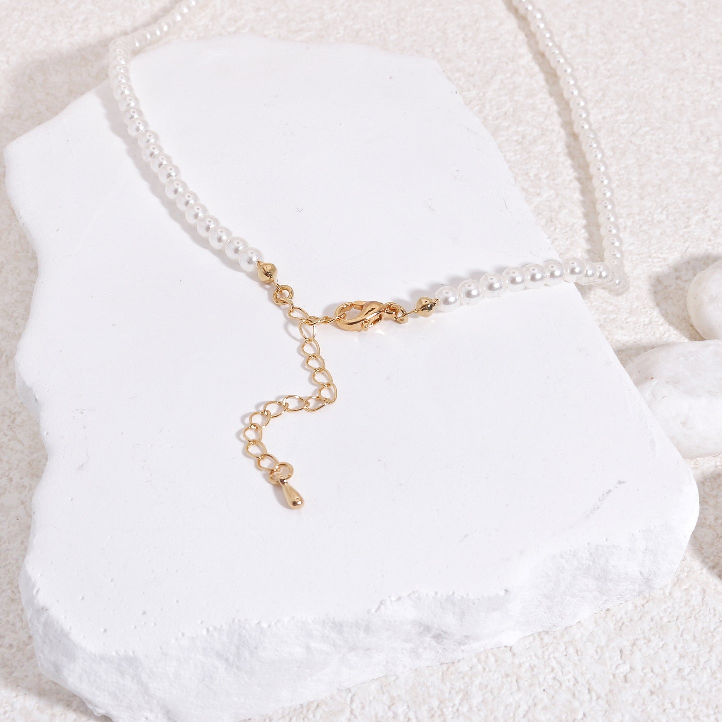 Milhausse Painted Teddy Bear Necklace