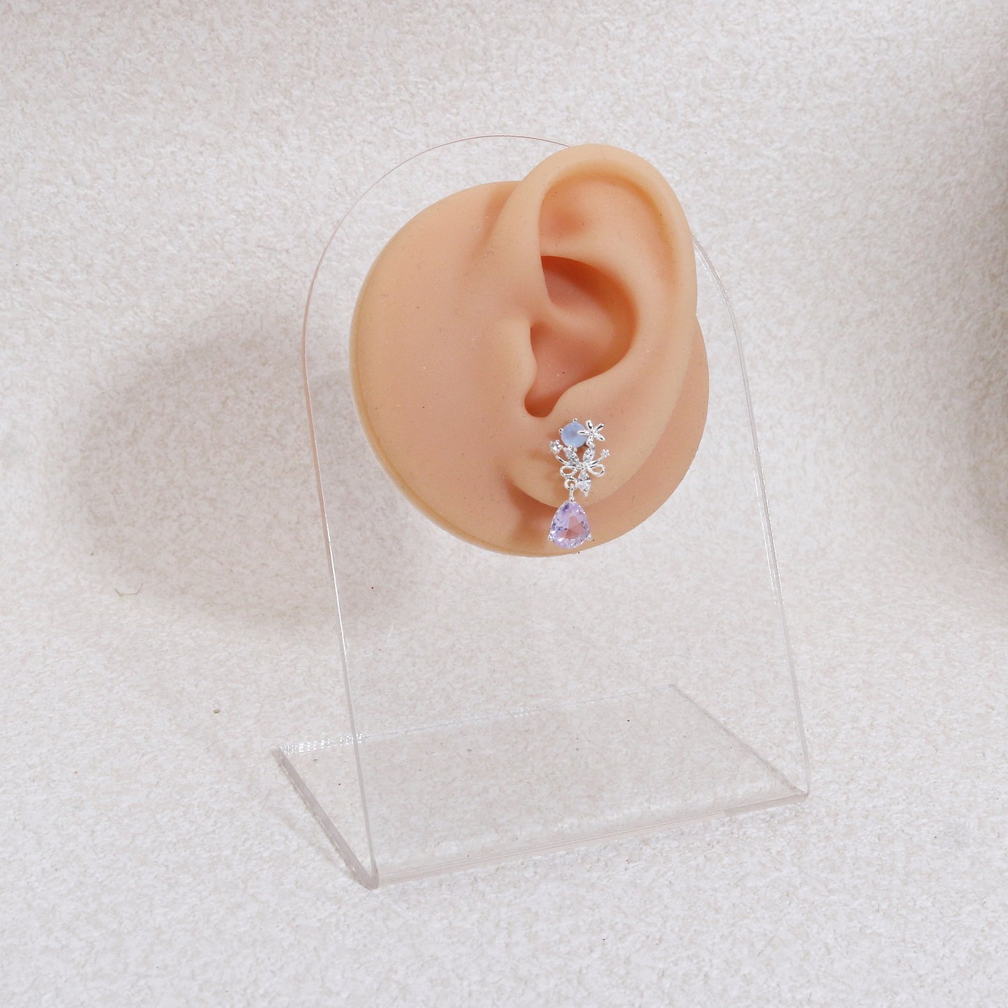 Mia's Delicate Elegant Crystal Earrings