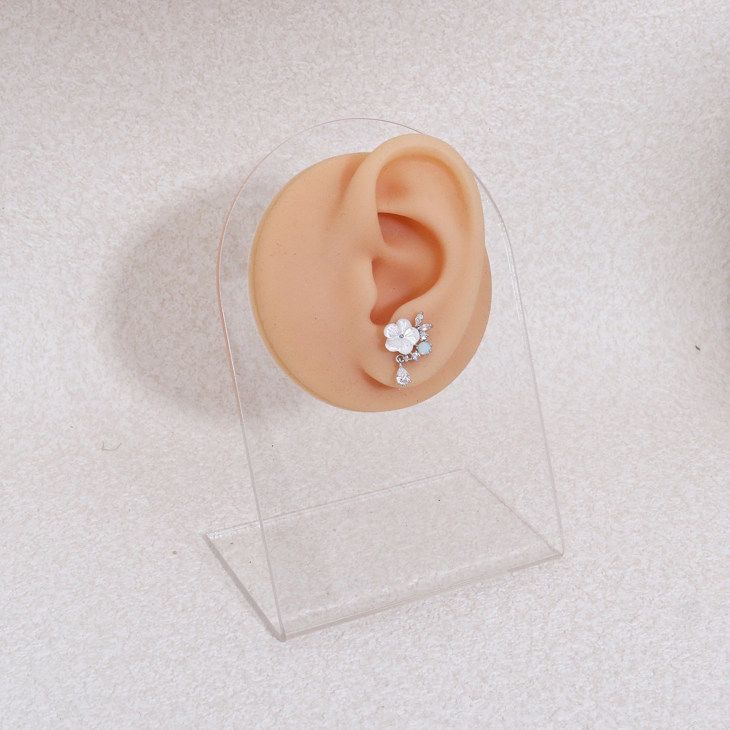 Sweet Floral Mini Dangle Earrings