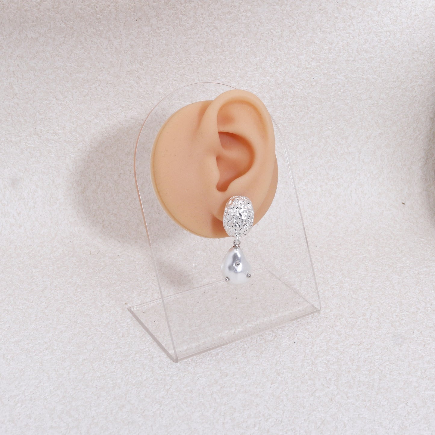 Ellie Vintage Statement Burlesque Pearl Earrings
