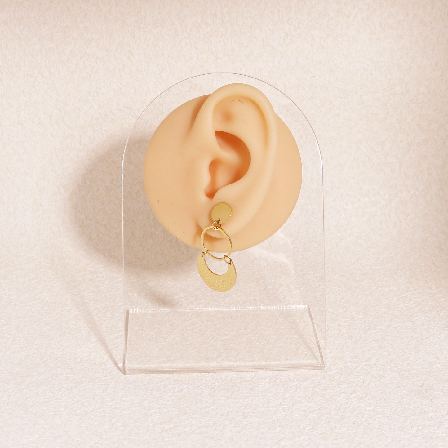 Cassandra Vintage Bohemian Gold Drop Earrings