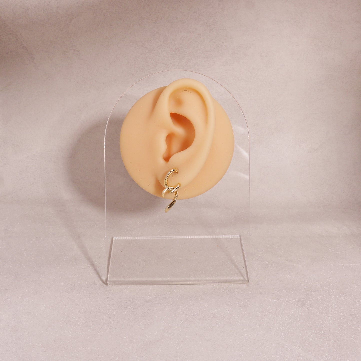 Tayla Gold Link Drop Earrings