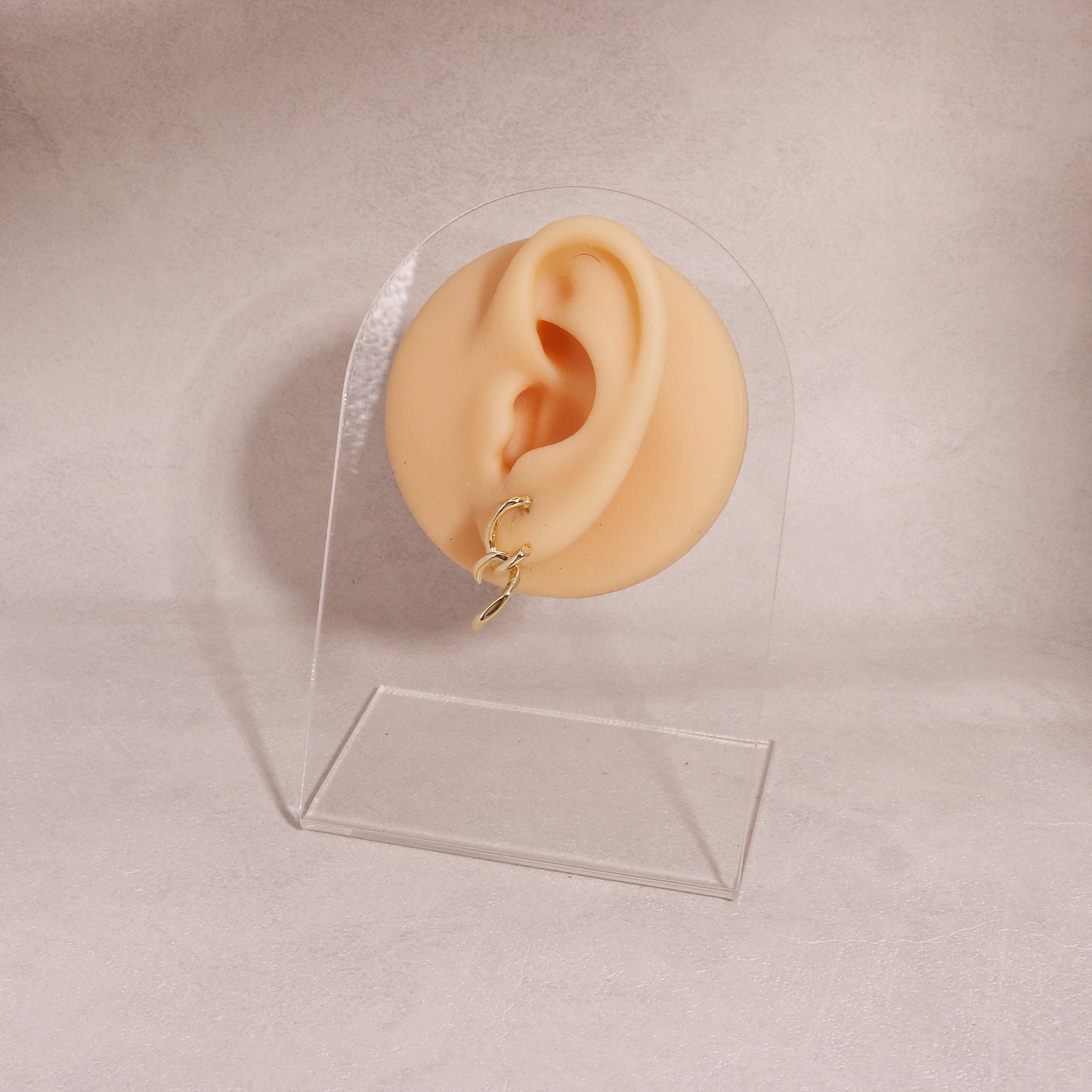 Tayla Gold Link Drop Earrings