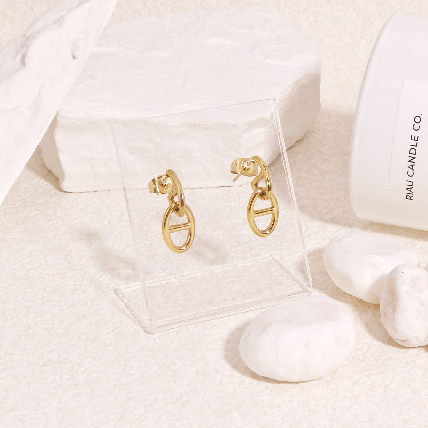 Savannah Minimalist Daily Geometric Drop Earrings