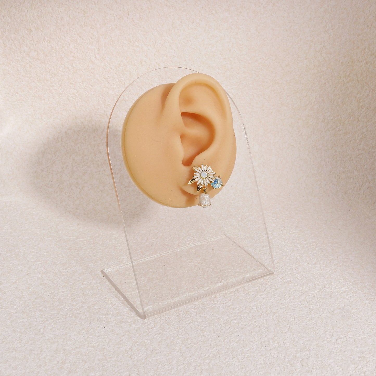 Connelly Dainty Floral Handpainted Dangle Earrings