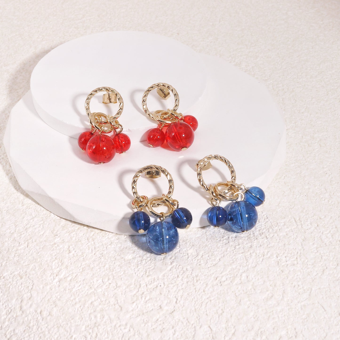 Natalia Bauble Statement Drop Earrings