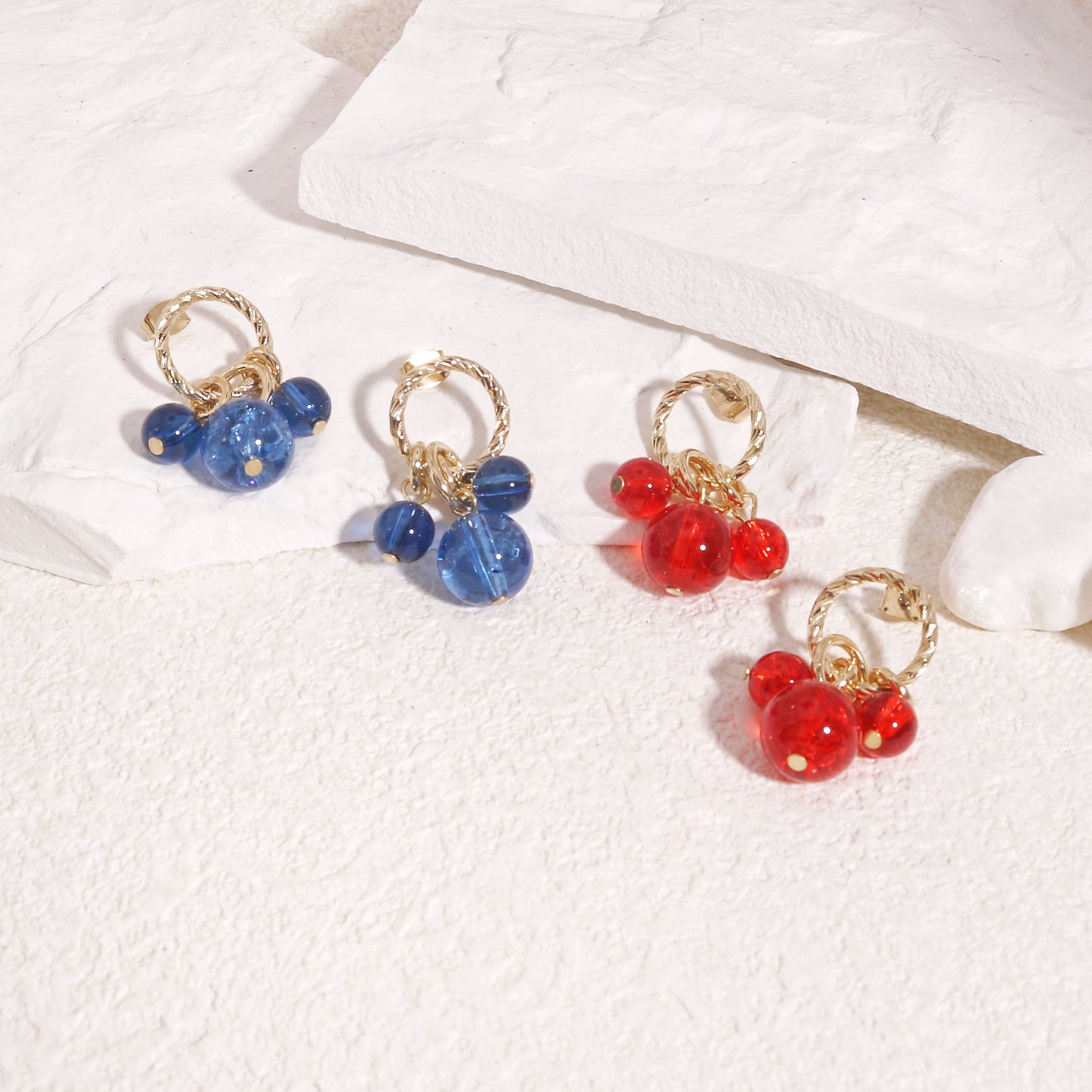 Natalia Bauble Statement Drop Earrings
