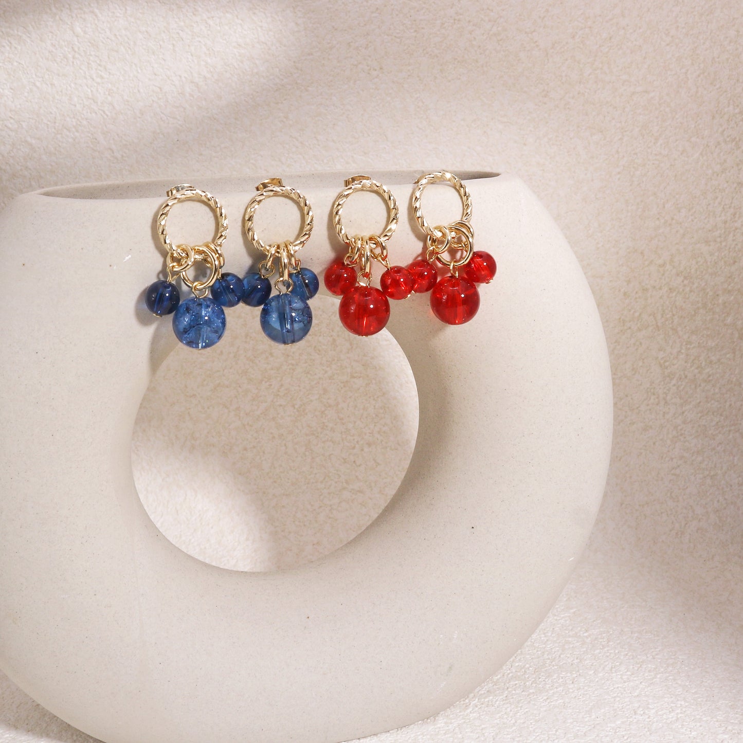 Natalia Bauble Statement Drop Earrings