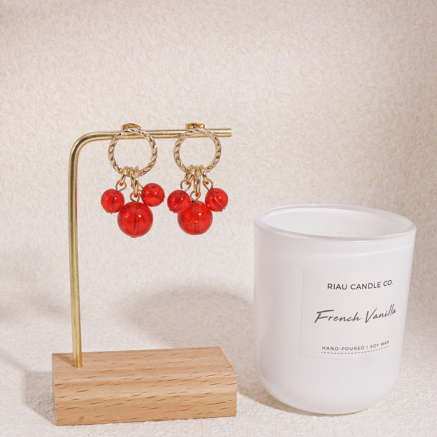 Natalia Bauble Statement Drop Earrings