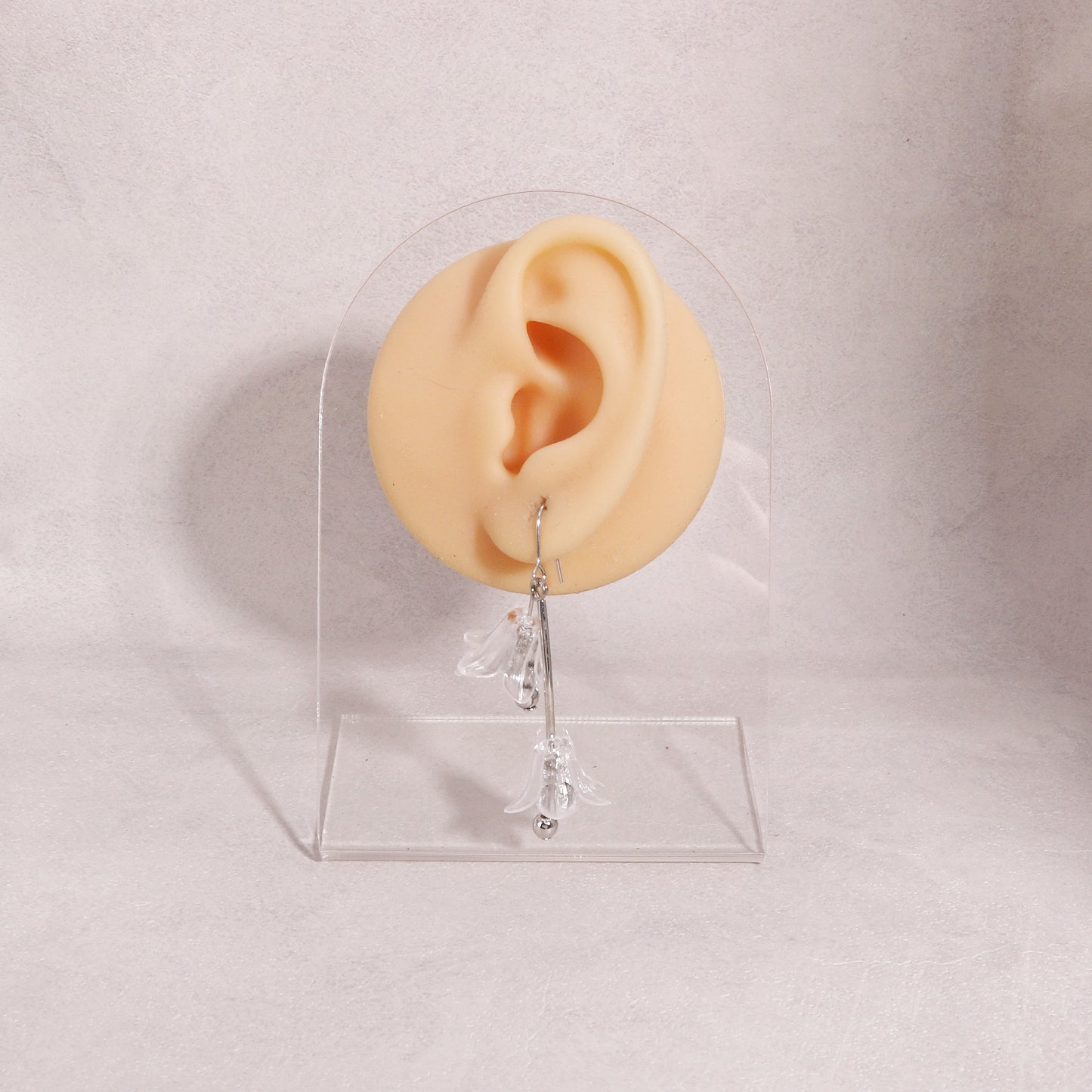 Morgana Acrylic Floral Drop Earrings