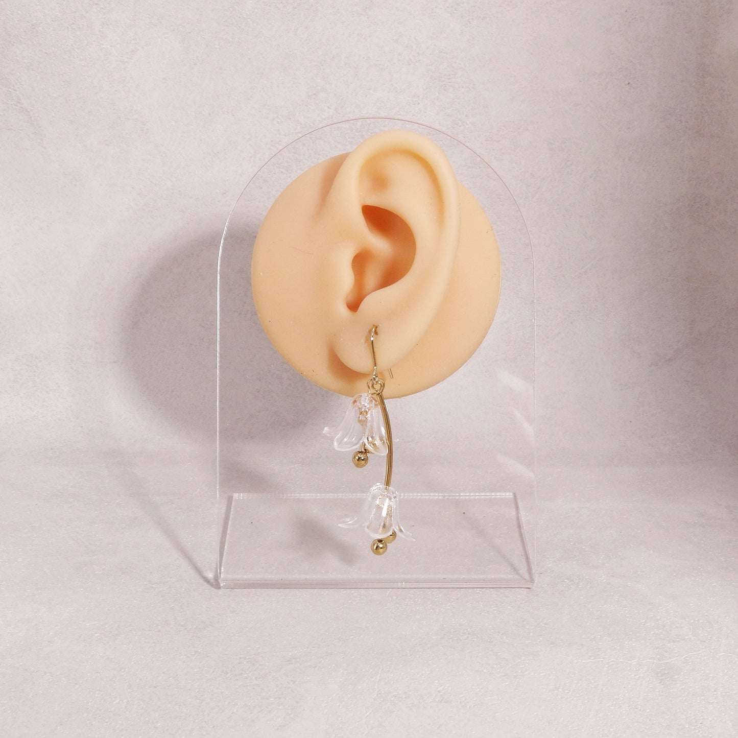Morgana Acrylic Floral Drop Earrings