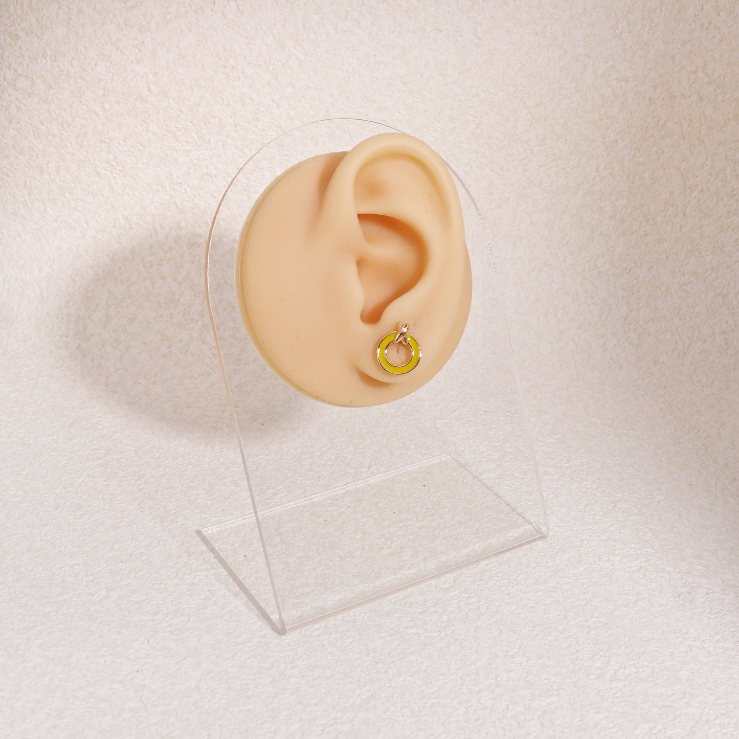 Trellis Mini Candy Enamel Stud Earrings