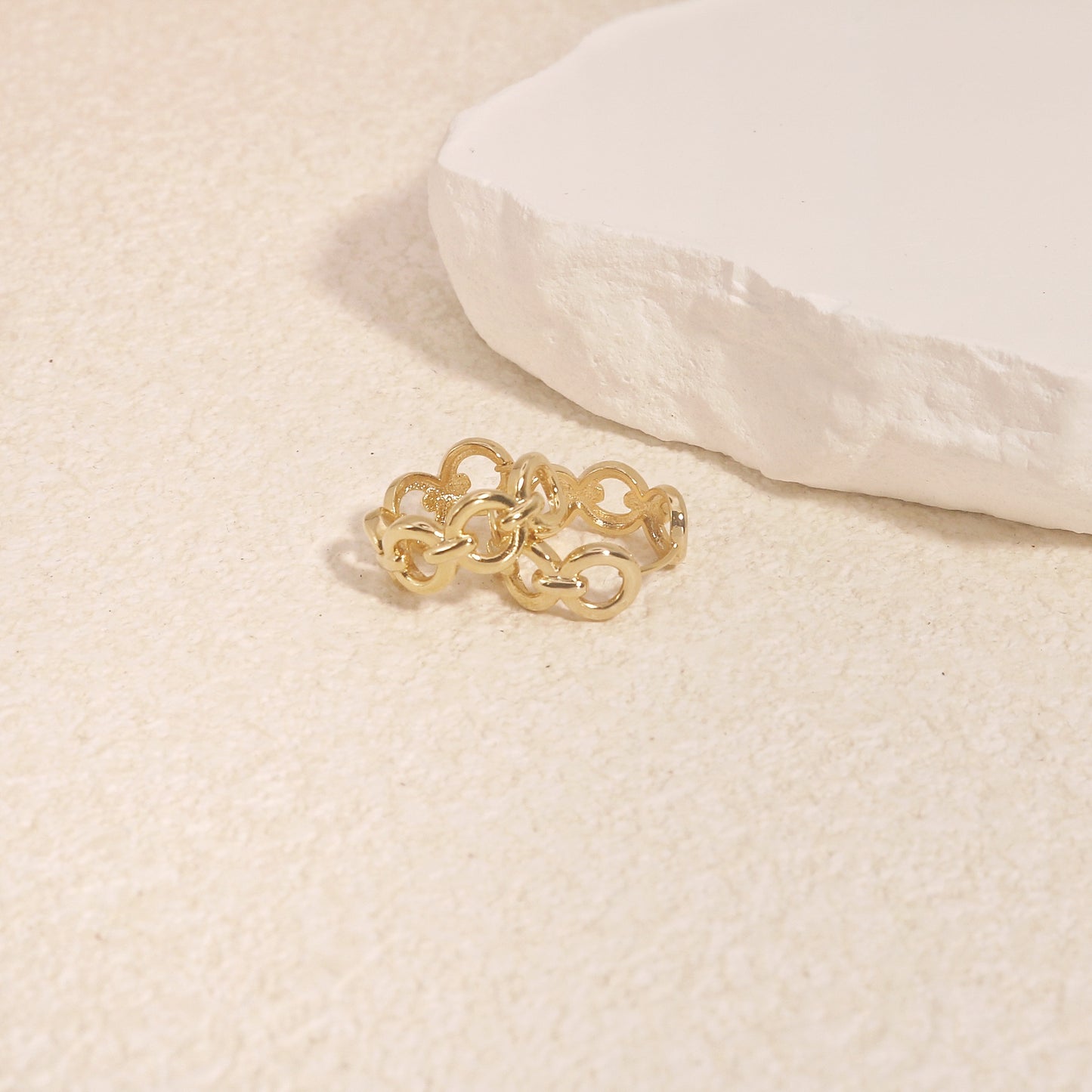 Jazlene Minimalist Circular Hoop Earrings