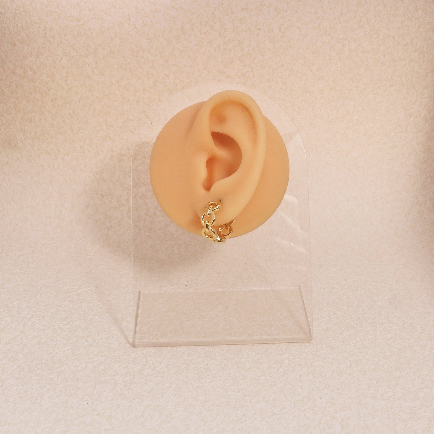 Jazlene Minimalist Circular Hoop Earrings