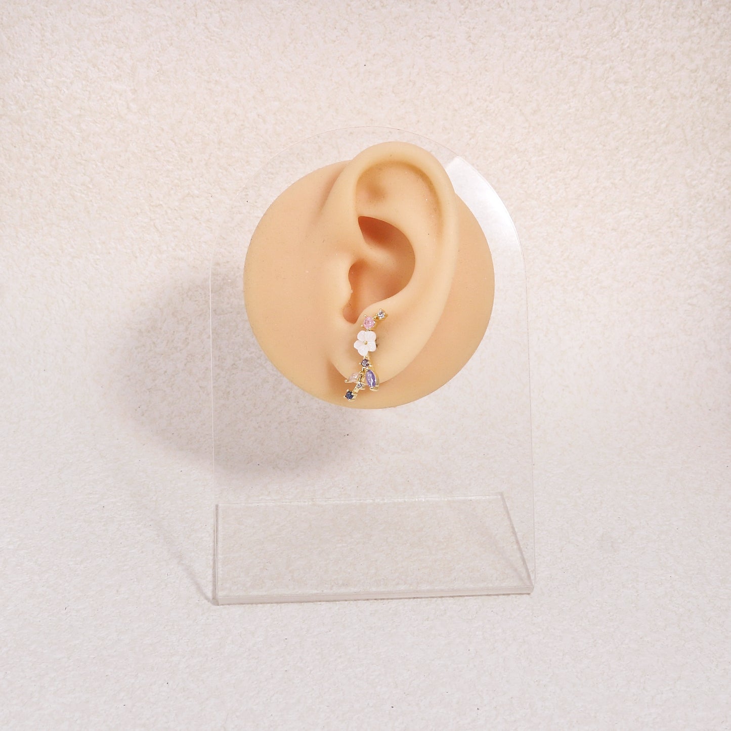 Gabrielle Delicate Korean Styled Stud Drop Earrings
