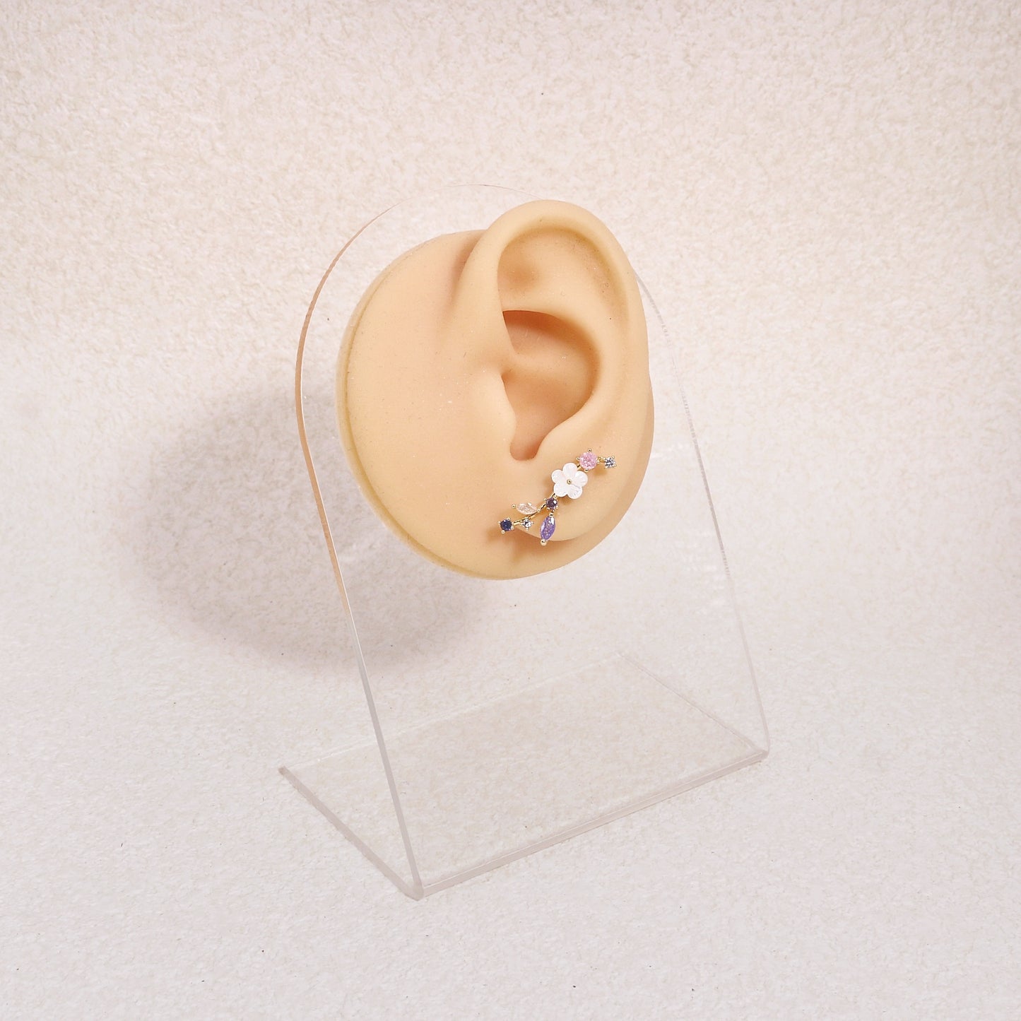 Gabrielle Delicate Korean Styled Stud Drop Earrings