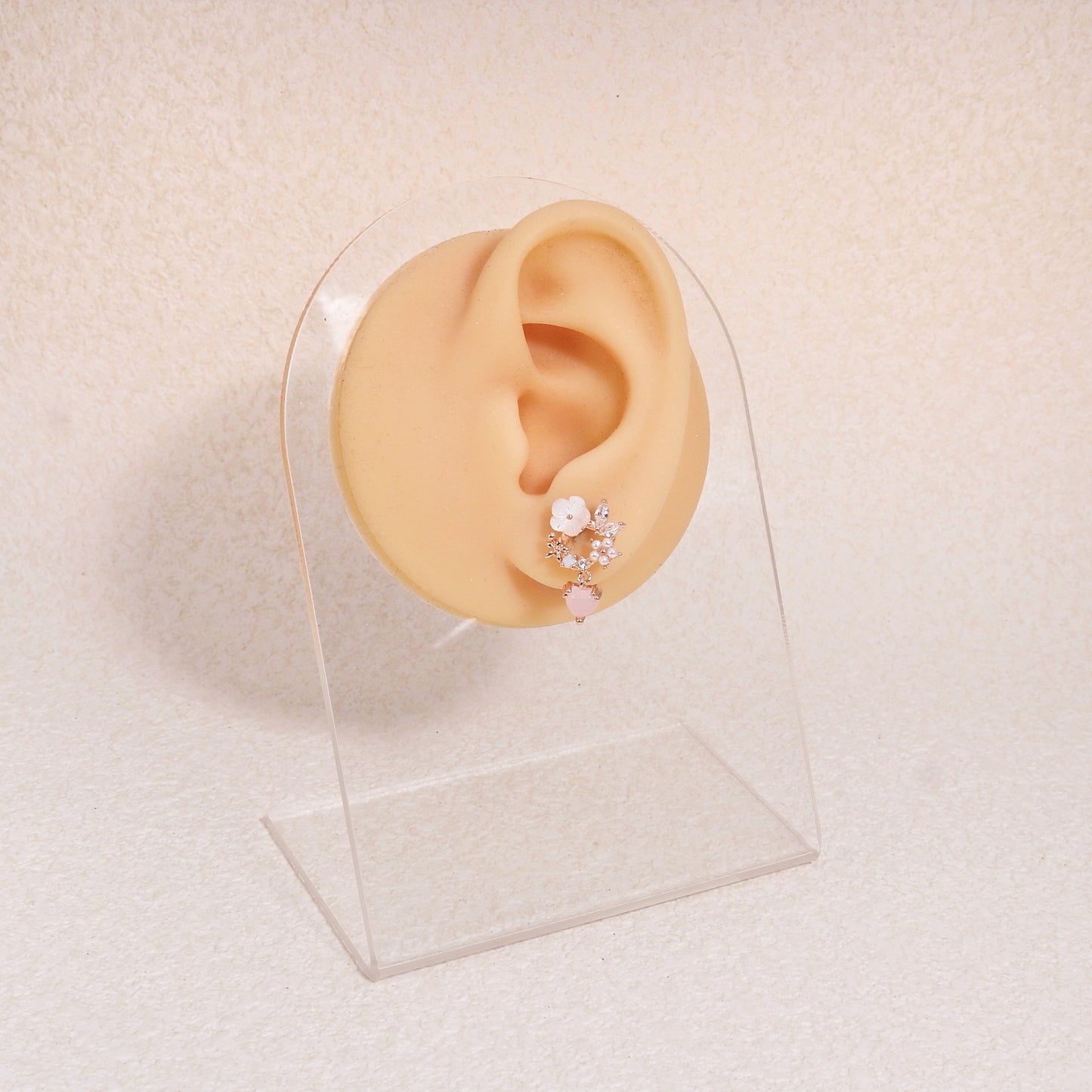 Charlotte Dainty Korean Floral Drop Earrings