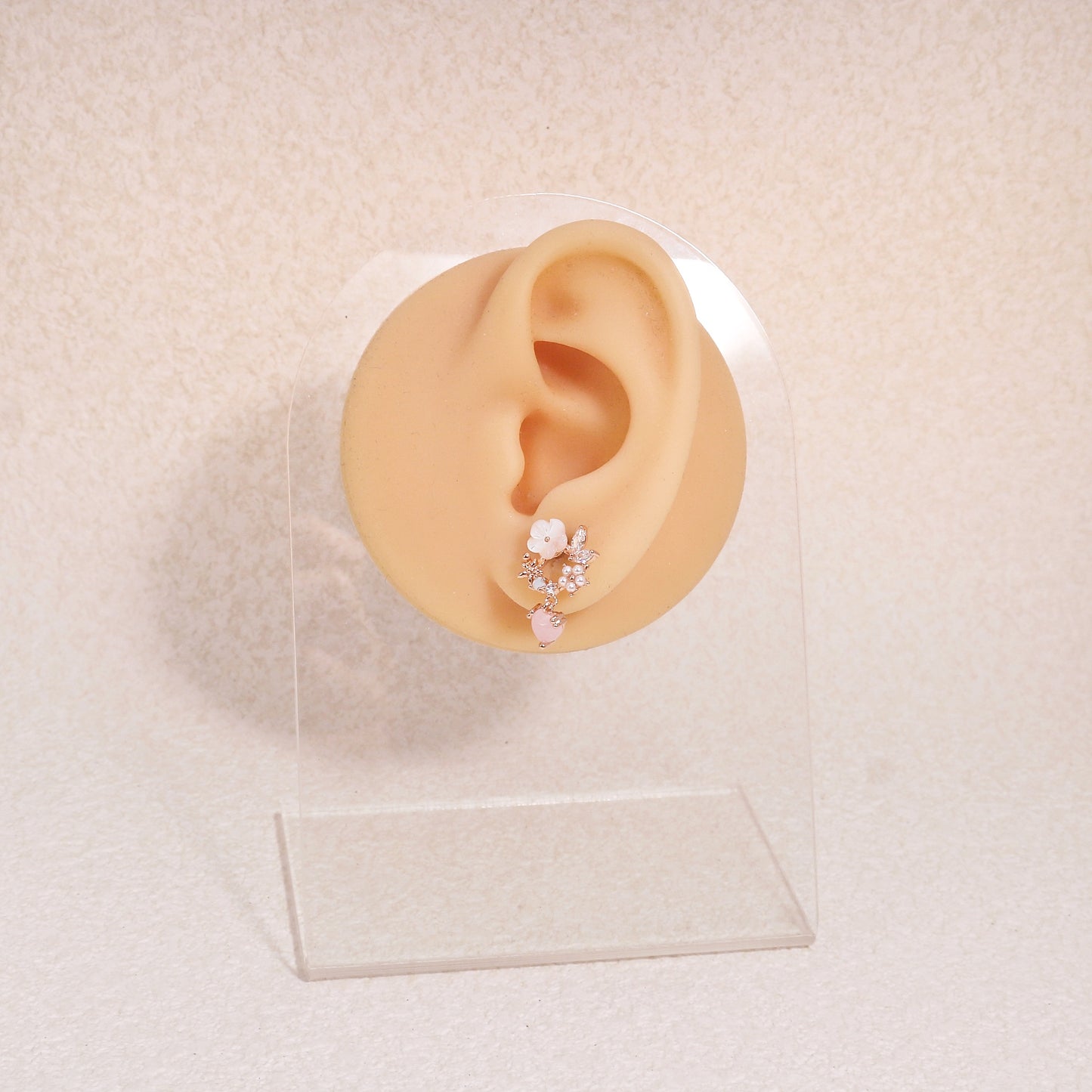 Charlotte Dainty Korean Floral Drop Earrings