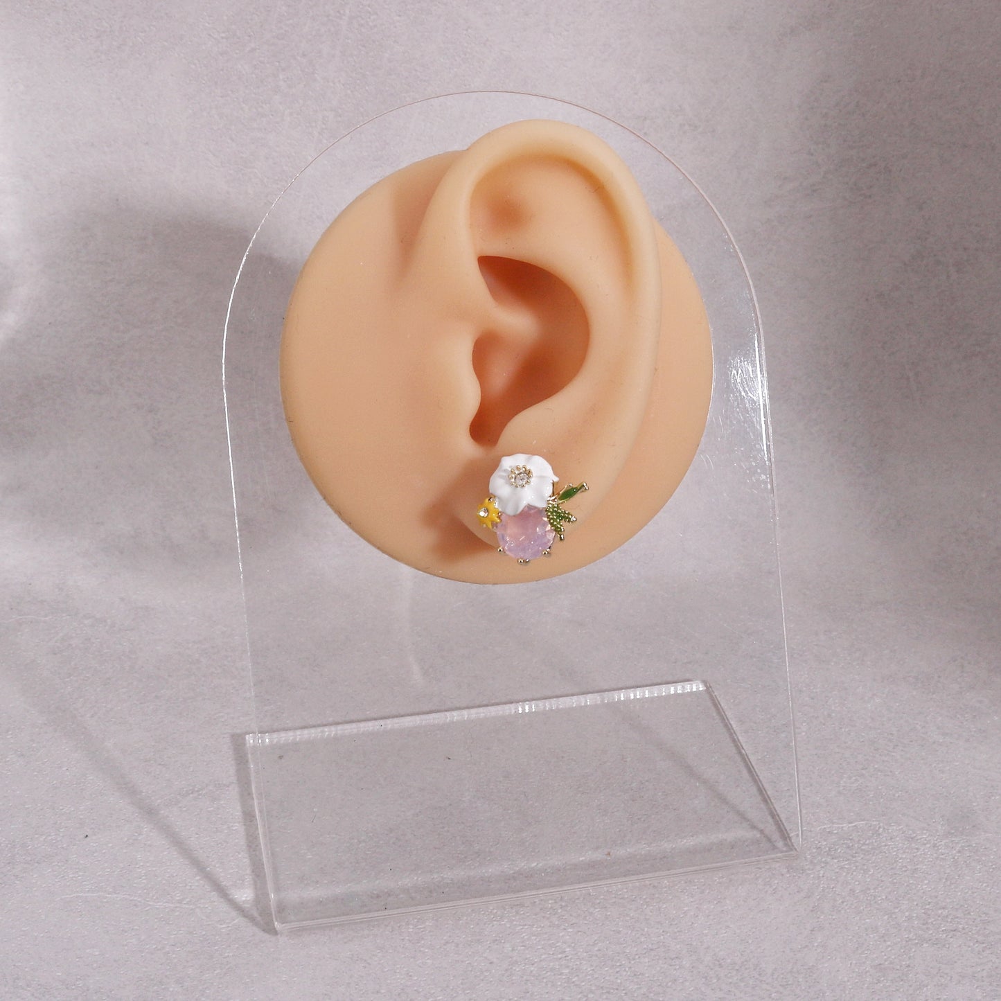 Vanity Garden Mixed Floral Drop Earrings