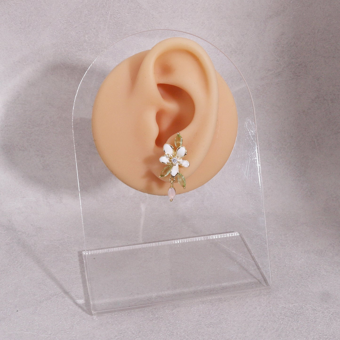 Vanity Garden Mixed Floral Drop Earrings