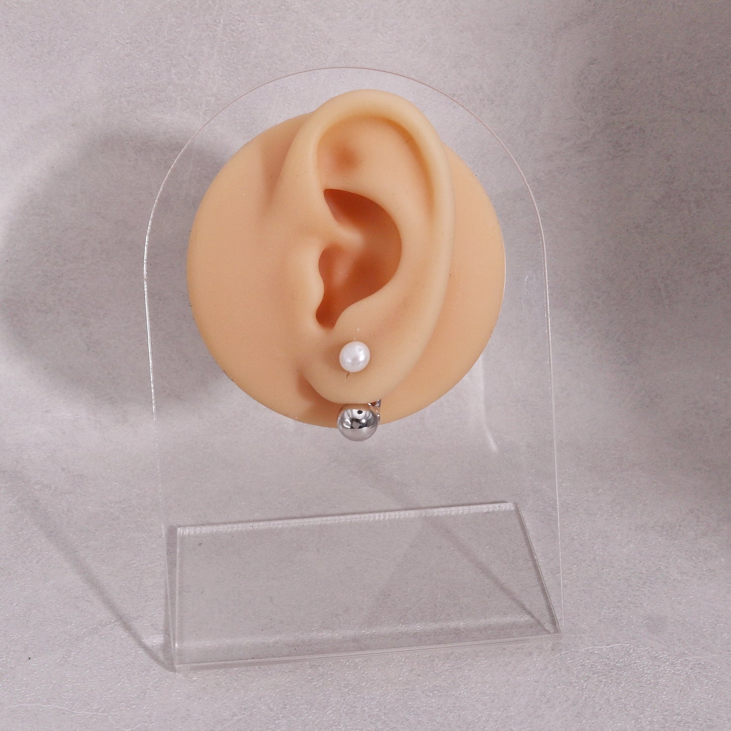 Halle Pearl and Ball Drop Earring Jacket