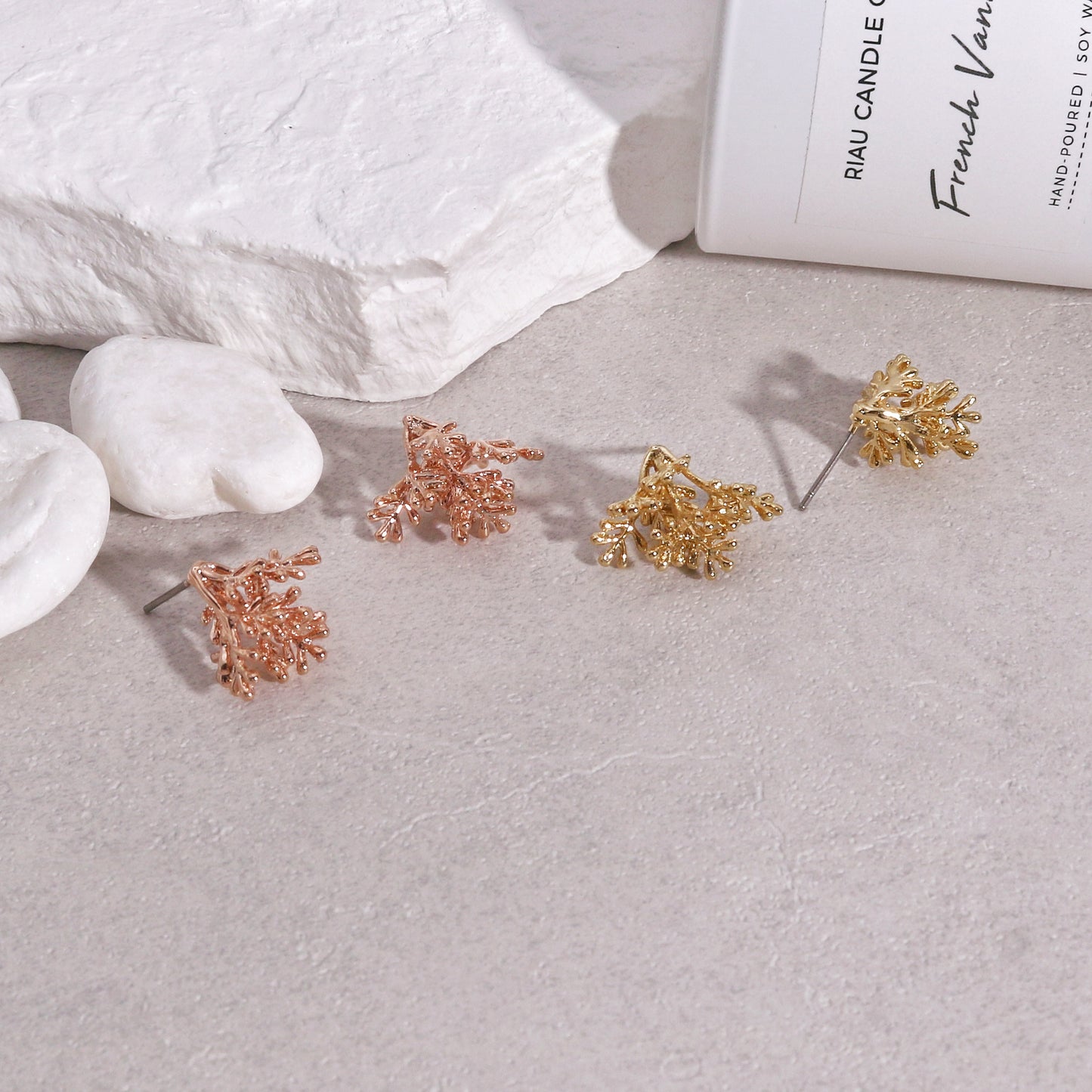 Beverly Tree Canopy Handmade Stud Earrings