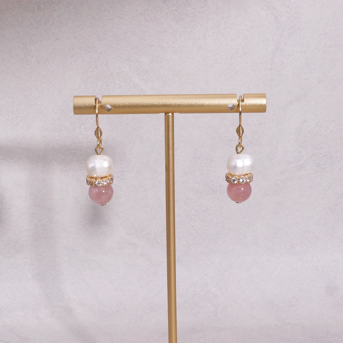 Stoned Essentials No.8 Natural Gem Drop Earrings