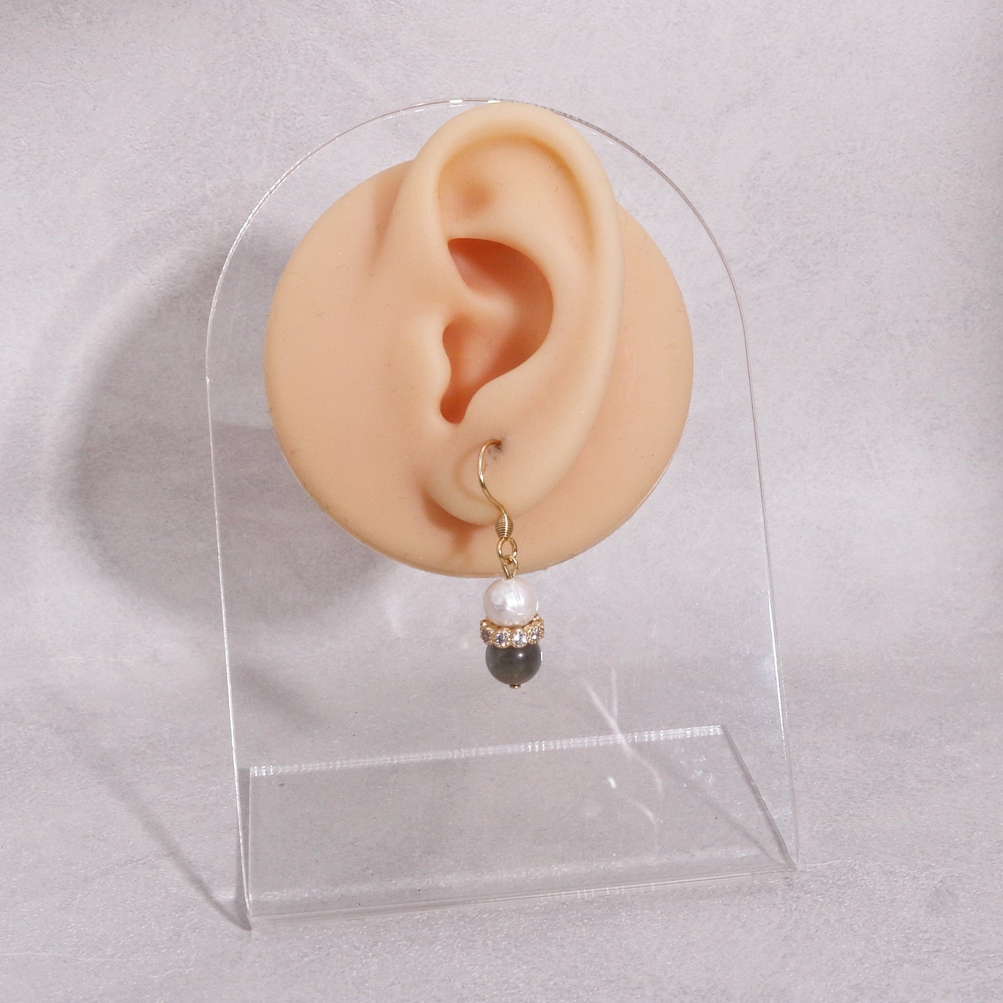 Stoned Essentials No.8 Natural Gem Drop Earrings