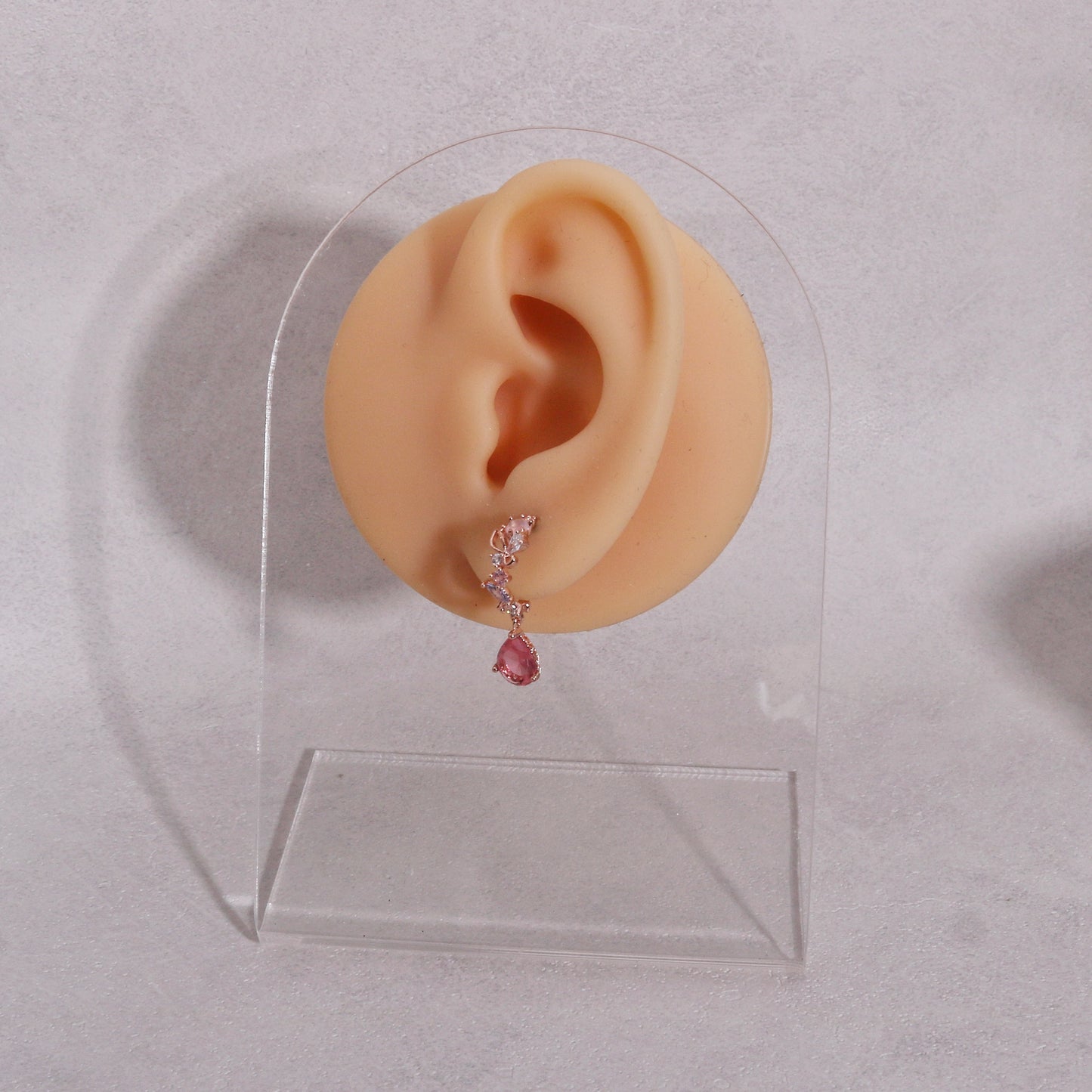Isabella Dainty Gems Hoop Drop Earrings