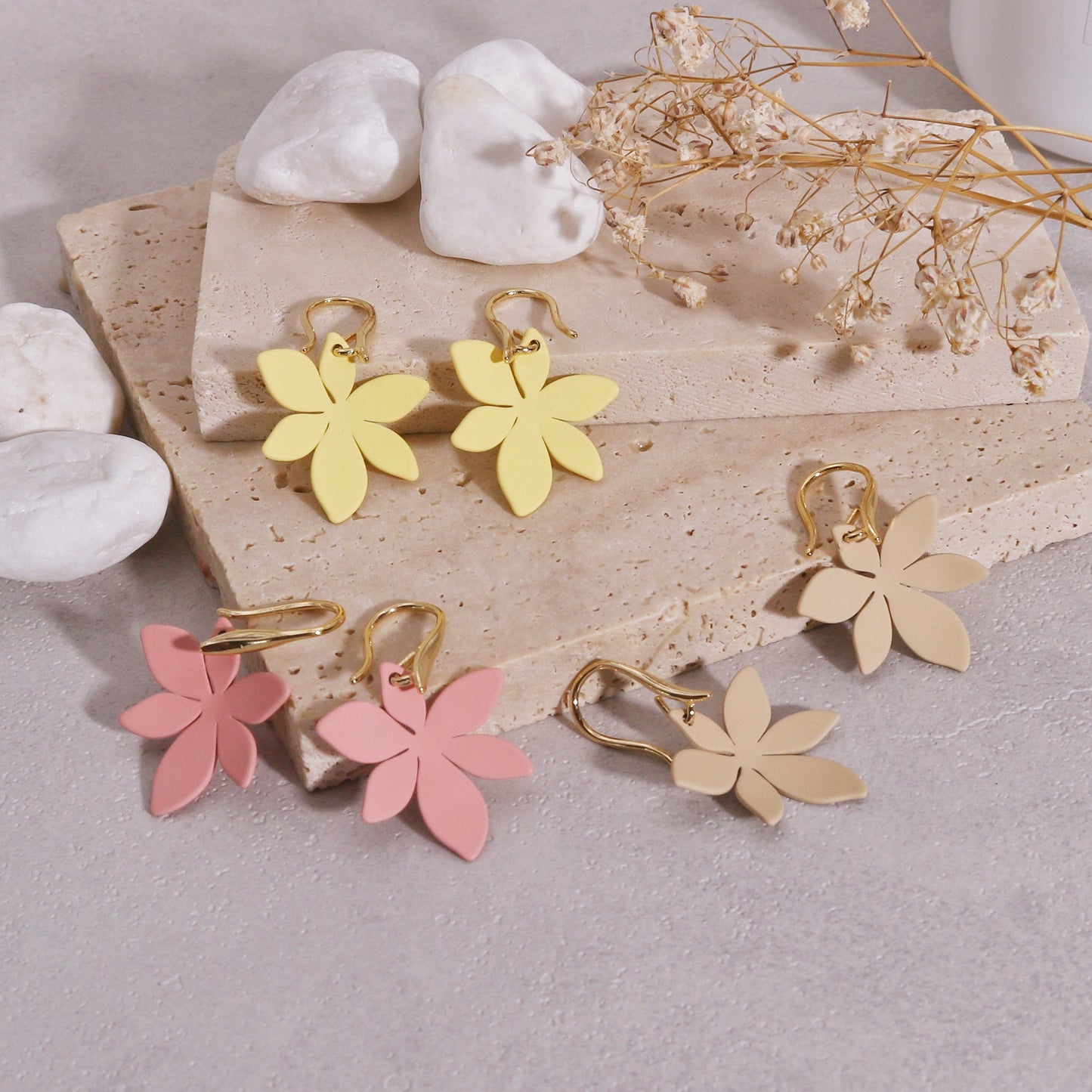 Olivia Maple Leaf Drop Dangle Earrings
