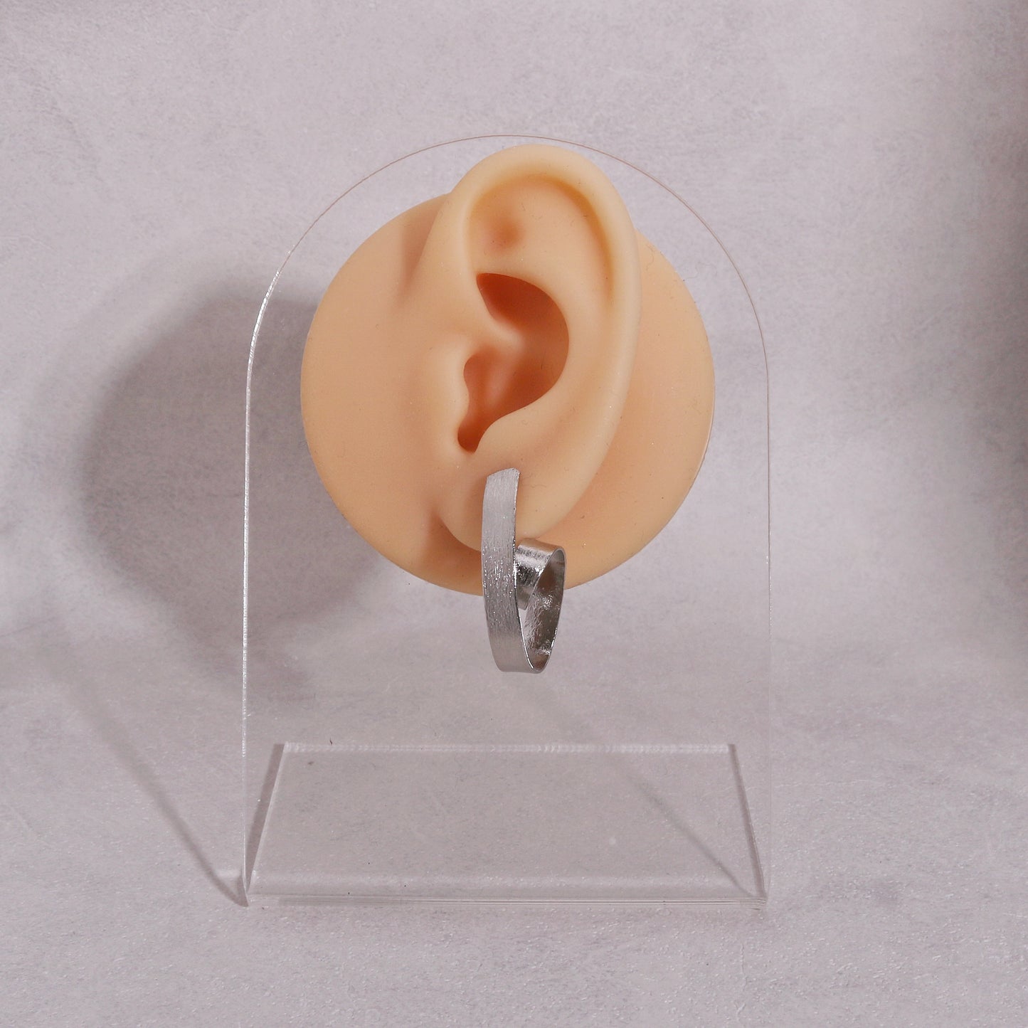 Kimber's Ribbon Styled Matte Minimalist Earrings