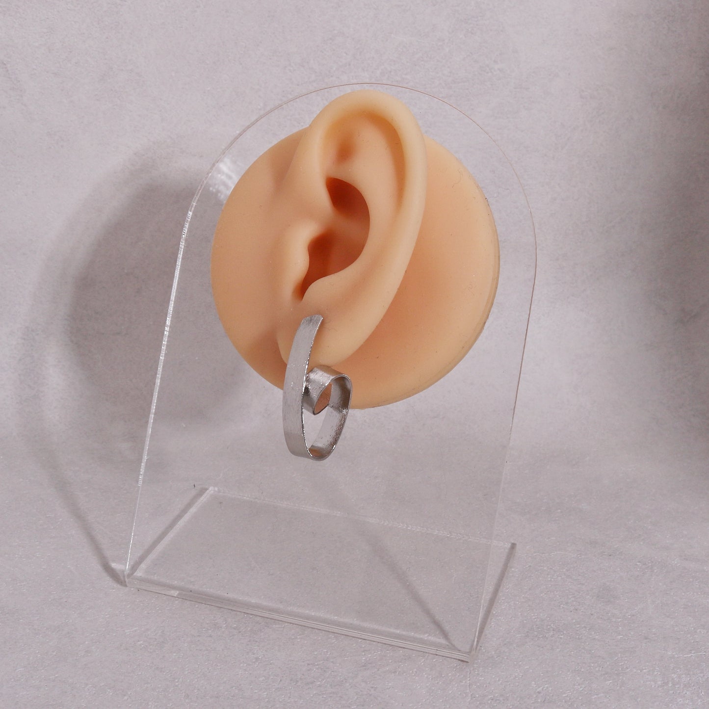 Kimber's Ribbon Styled Matte Minimalist Earrings