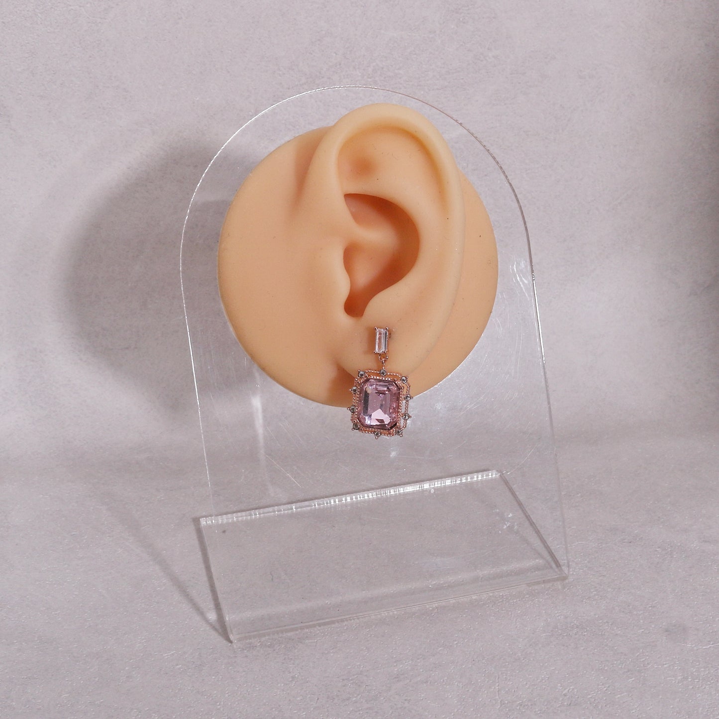 Vivienne Asymmetric Vintage Crystal Drop Earrings