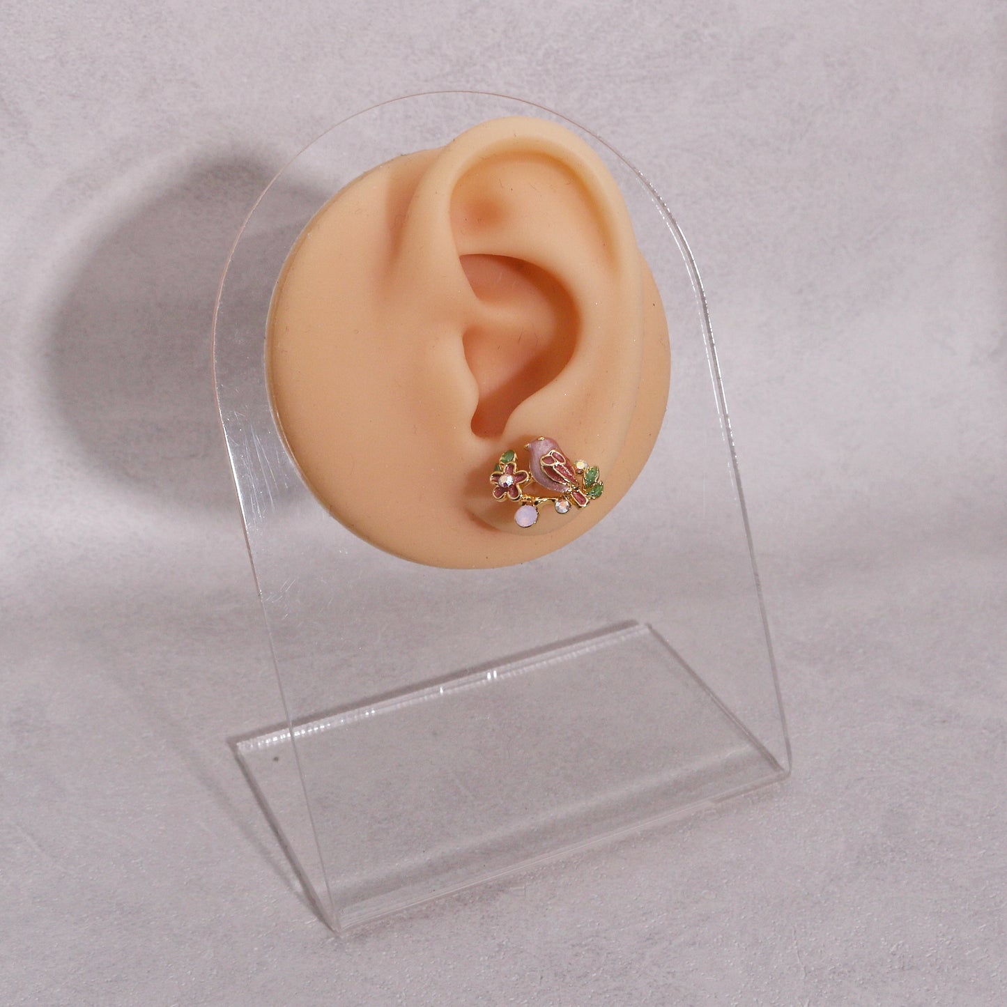 Rosalie Asymmetrical Little Bird Stud Earrings