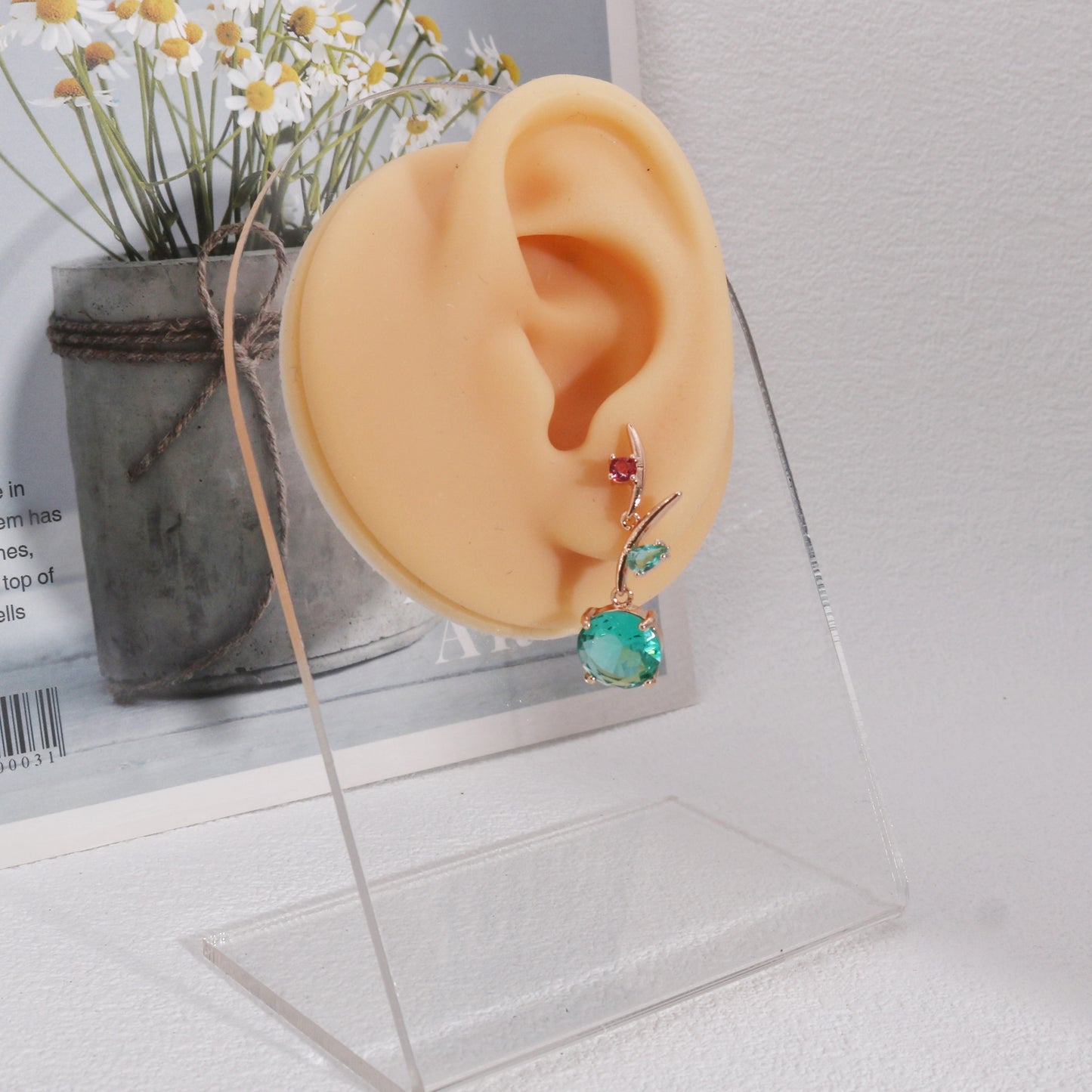 Cailie Elegant Luxury CZ Drop Earrings