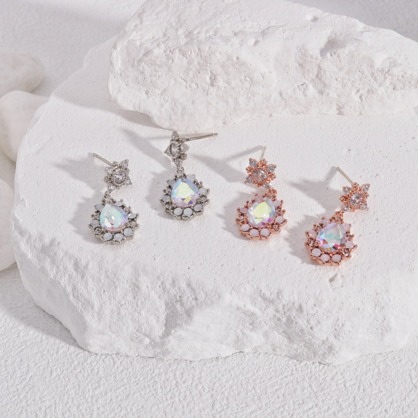 Trinka Victorian Crystallized Drop Earrings