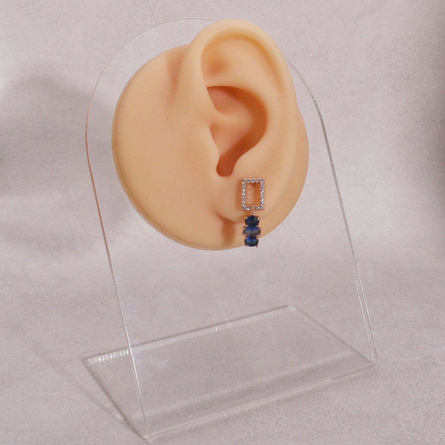 Tasha Elegant CZ Mini Dangle Earrings