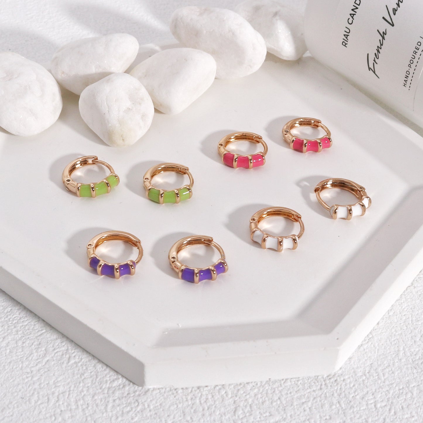 Alara Mini Chic Fashion Hoop Earrings
