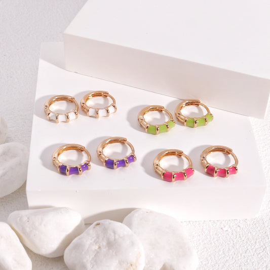 Alara Mini Chic Fashion Hoop Earrings
