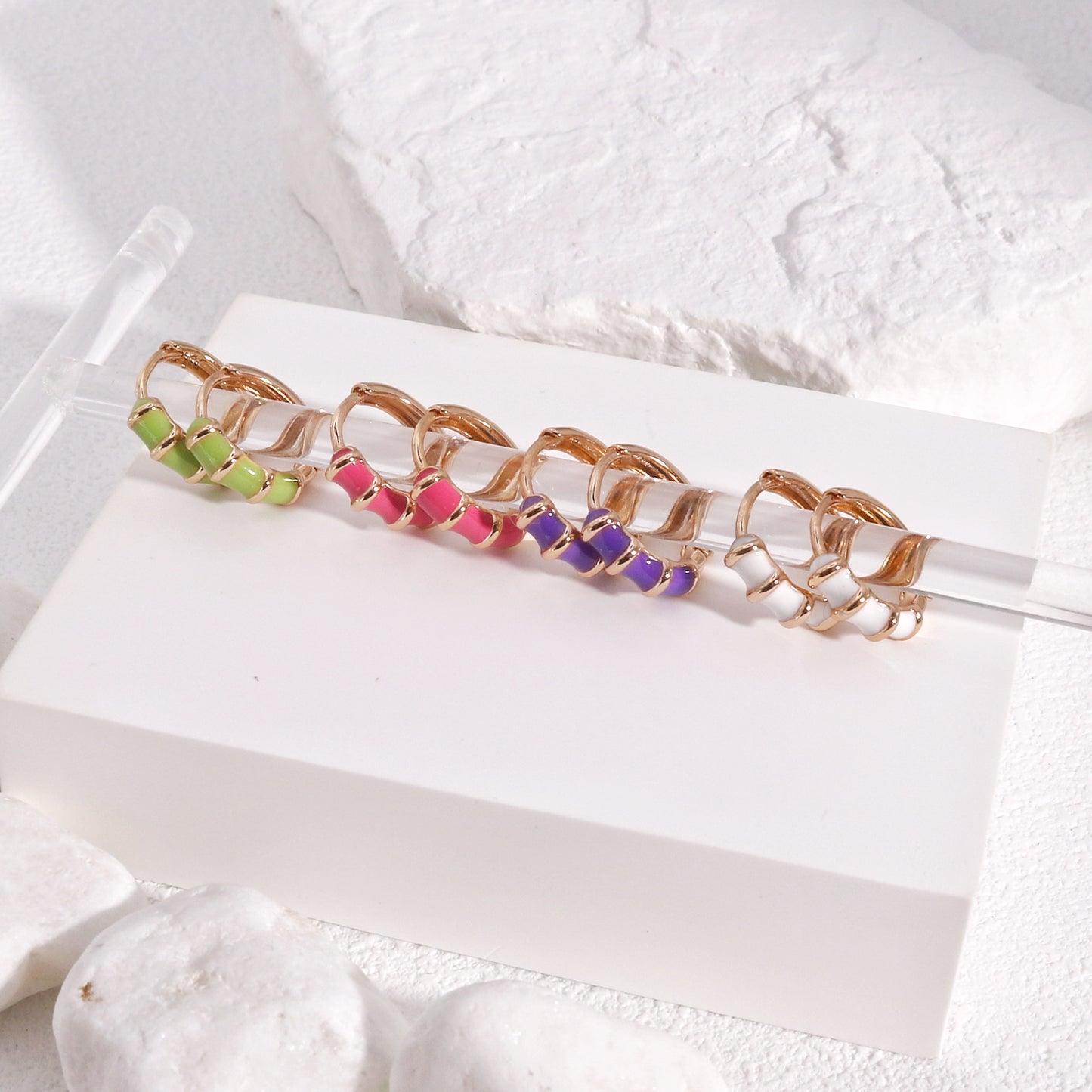 Alara Mini Chic Fashion Hoop Earrings