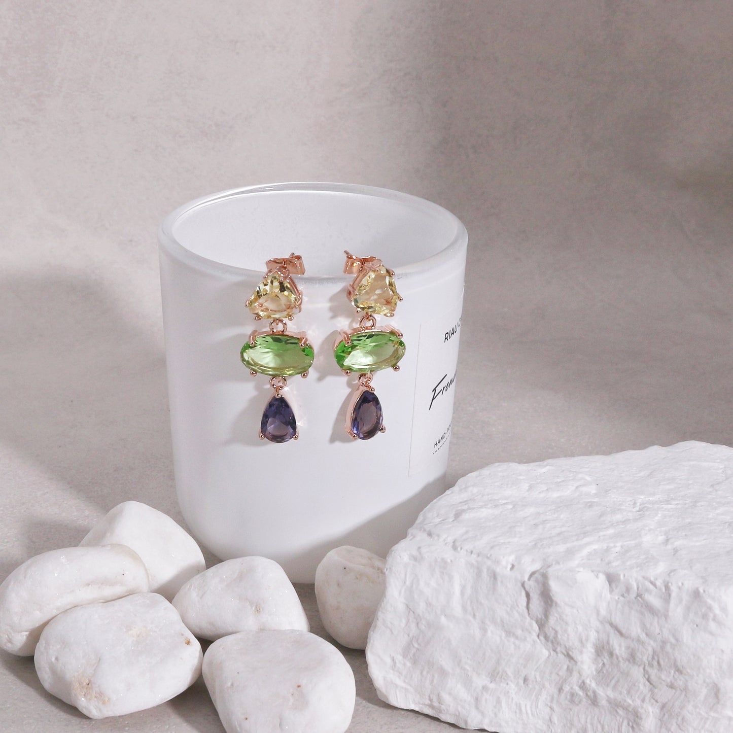 Rhiannon Luxury CZ Chandelier Drop Earrings