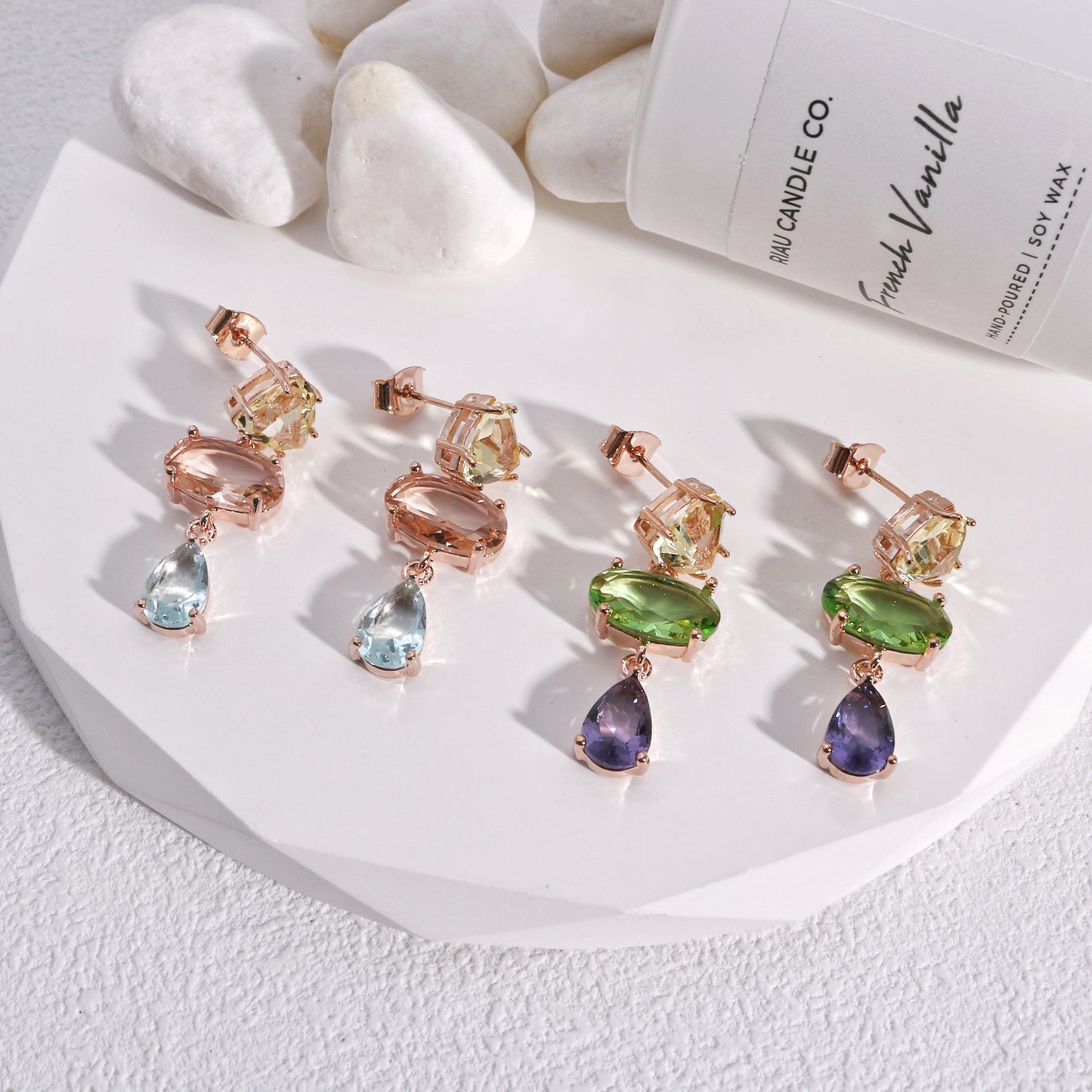 Rhiannon Luxury CZ Chandelier Drop Earrings