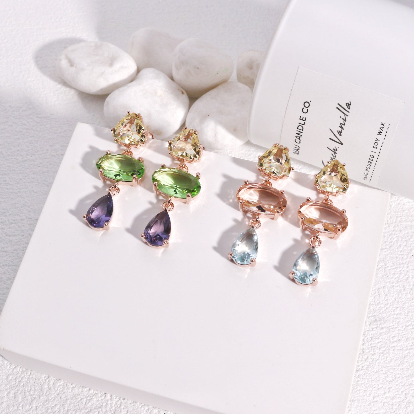 Rhiannon Luxury CZ Chandelier Drop Earrings