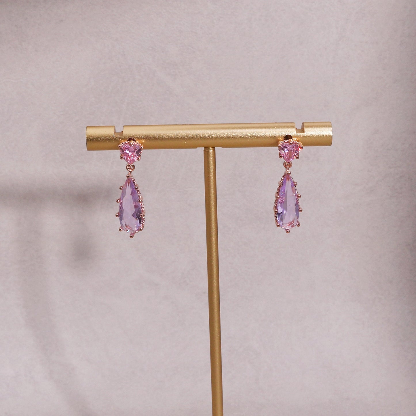 Catalina Elegant Crystal Short Dangle Earrings