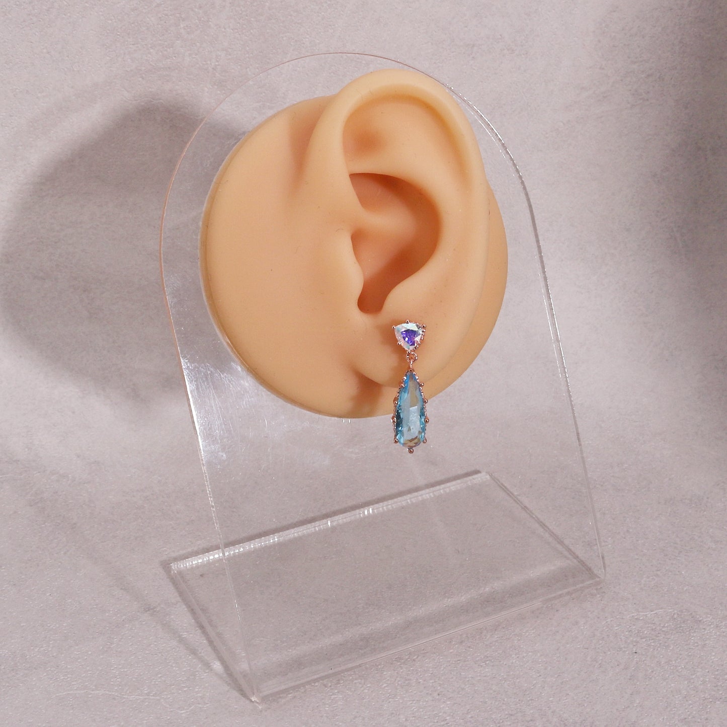 Catalina Elegant Crystal Short Dangle Earrings