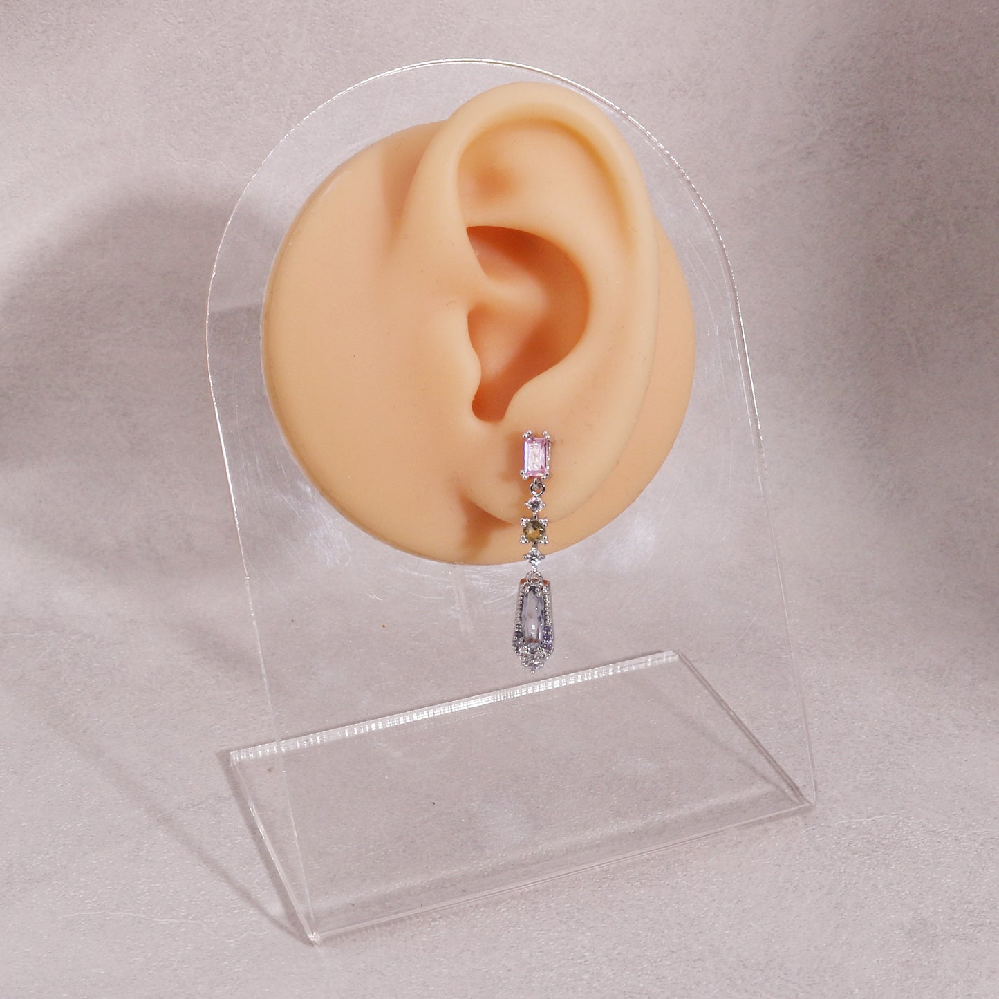 Victoria Elegant Korean Crystal Drop Earrings