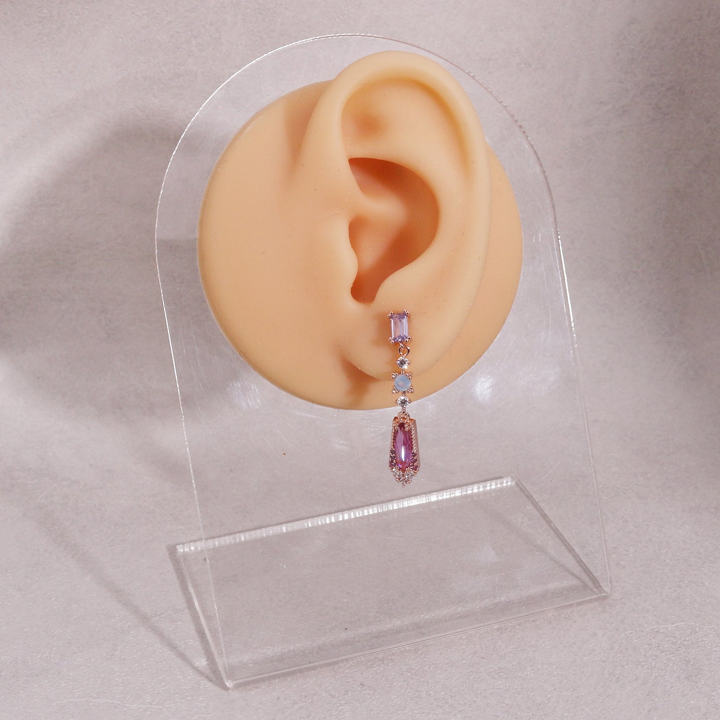 Victoria Elegant Korean Crystal Drop Earrings